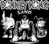 Donkey Kong Land (USA, Europe) Title Screen